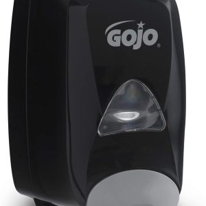 GOJO FMX-12 Push-Style Foam Soap Dispenser, Black, for 1250 mL FMX-12 Foam Soap Refills (Pack of 1) - 5155-06